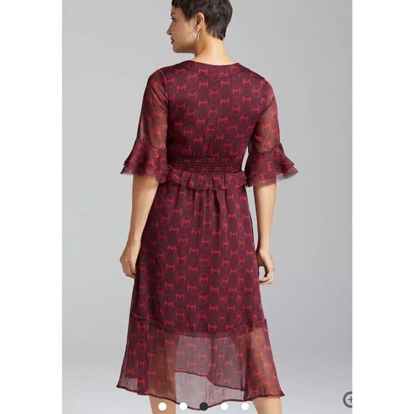 Marvel Scarlet Witch Crowns Allover Print Dress Size Small Nwt - Picture 7 of 8